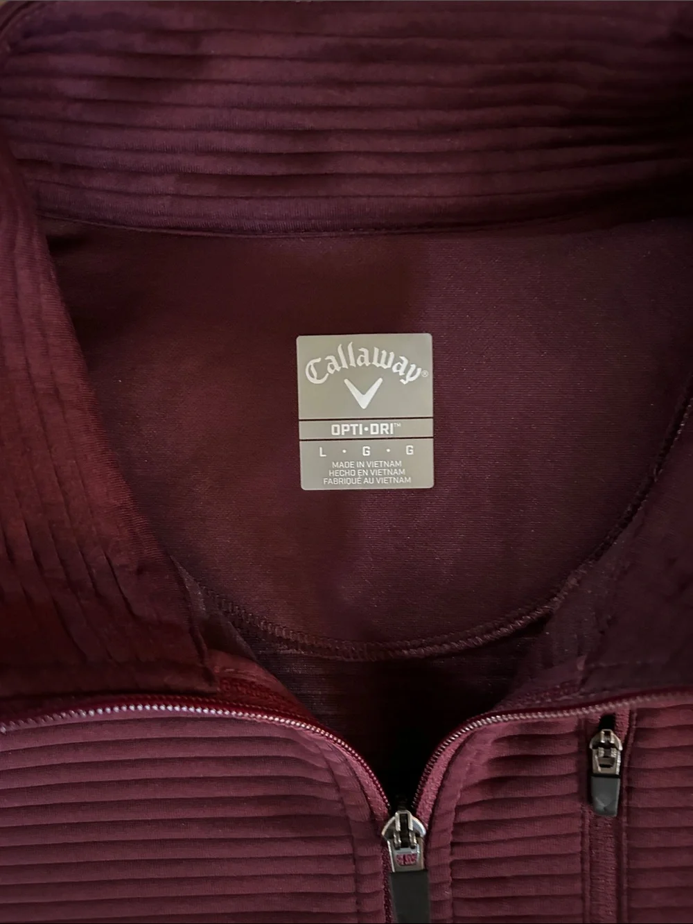Callaway quarter zip